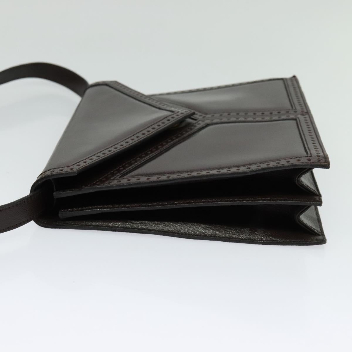 Borsa a tracolla SAINT LAURENT pelle marrone oro originale ar13385