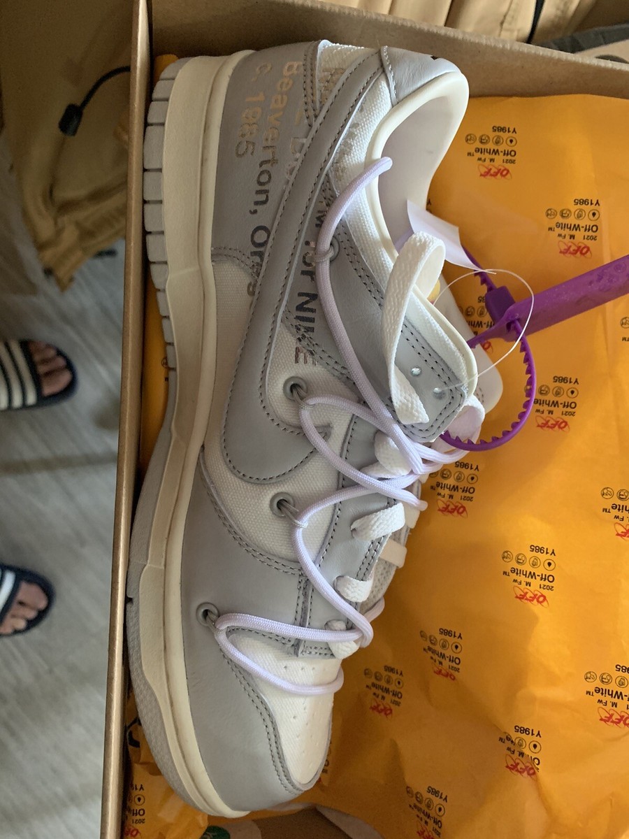 Nike Dunk Low Off-White Lot 3 DS Sz 10 195240891034| eBay Nike Dunk Low Off-White Lot 3 DS Sz 10 195240891034| eBay