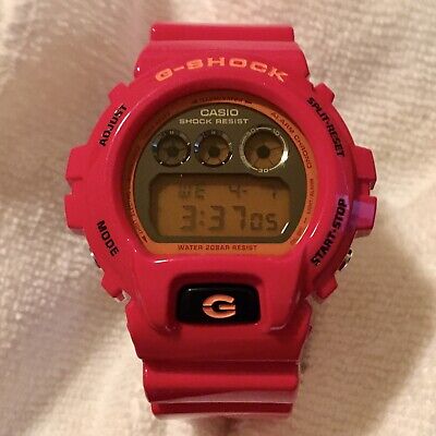 Casio G-Shock DW-6900CB-4. Red & Orange. Digital Watch Casio G-Shock DW-6900CB-4. Red & Orange. Digital Watch