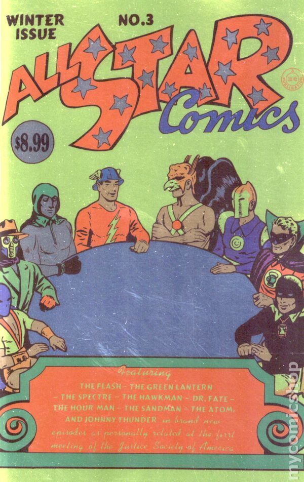 All-Star Comics Facsimile Edition #3B NM 2024 Stock Image