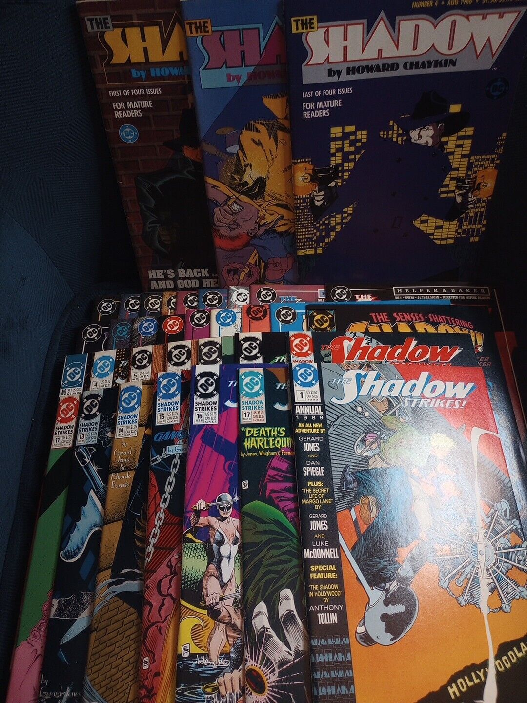 THE SHADOW (1986-1991) DC Comics High Grade 35 Book Lot