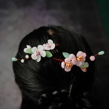 Chinese Retro Hair Comb Girl Ancient Ornament Headdress Hanfu Cheongsam Jewelry