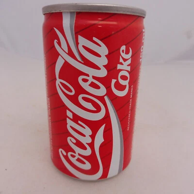 COCA COLA® CANETTE VIDE BODEGRAVEN HOLLAND PAYS-BAS 1991 AVION - Photo 1/4