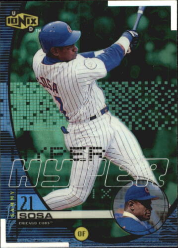 1999 UD IONIX HYPER #H16 SAMMY SOSA - Picture 1 of 2