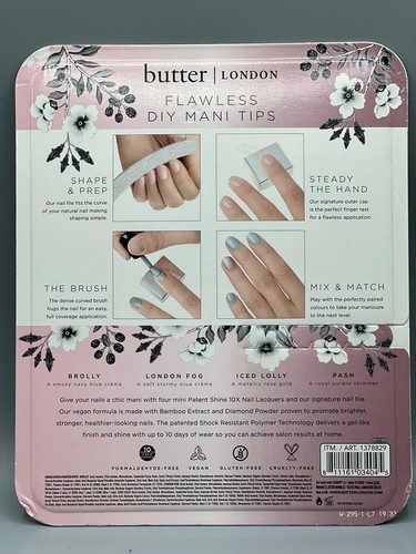 Butter London 4 Piece Patent Shine 10x Nail Lacquer Set - Sealed - Picture 2 of 2