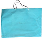 Tiffany & Co. EMPTY Paper Bag with Handles -15" length x 10" height x 8" wide