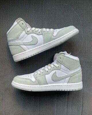 Nike Air Jordan 1 High 'Seafoams' PS Mint-Green Orange White Nike Air Jordan 1 High 'Seafoams' PS Mint-Green Orange White