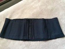 Jeunique Nu Shape sz 42 Black Boned Waist Cincher Style 670 NIB