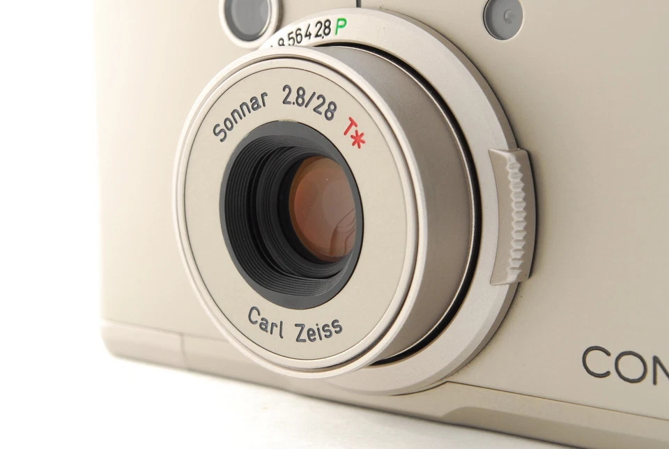 [MINT] Contax Tix Carl Zeiss 28mm F/2.8 Point ＆ Shoot APS Film Camera From JAPAN - Image 2 of 4