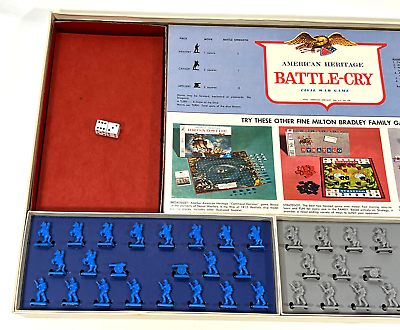 Battle Cry Milton Bradley American Heritage Vintage Board Game Civil War  #29