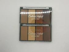 2 PK BROADWAY COLORS CONTOUR ARTIST POWDER BPK02 Medium / Dark
