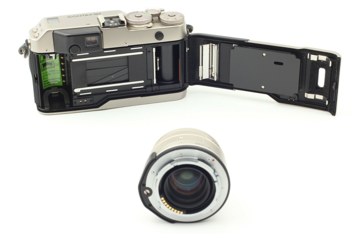 Top Mint】 Contax G1 Green Label+45 mm F2+Data Back GD-1+