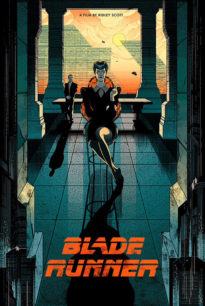 Blade Runner by Victo Ngai Ltd x/70 Rare Art Print Poster Print