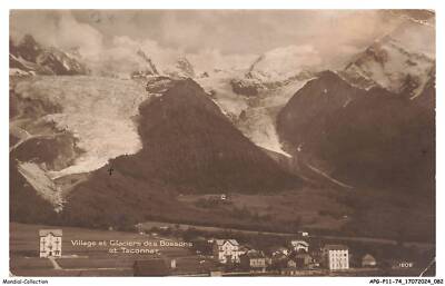 APGP11-0734-74 - Dorf und Gletscher der Bossons und Taconnaz