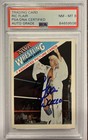 Ric Flair Signed 1988 Wonderama Card WWE PSA/DNA MINT 8 NATURE BOY NWA WOOO AUTO