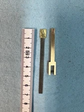 Antique Cuckoo Clock Pendulum Suspension Spring F.J. & A. Fleig