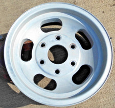 Vintage 14 X 5.5 Aluminum Slot Mag Wheel. 6 Lug X 5.5 B.p. Backspace 3. Vintage 14 X 5.5 Aluminum Slot Mag Wheel. 6 Lug X 5.5 B.p. Backspace 3.