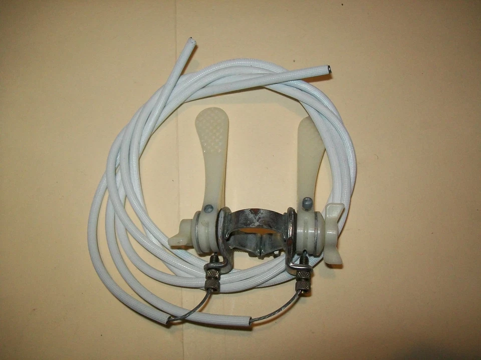 复古白色双摩擦变速器 — 第 2/2 张图片