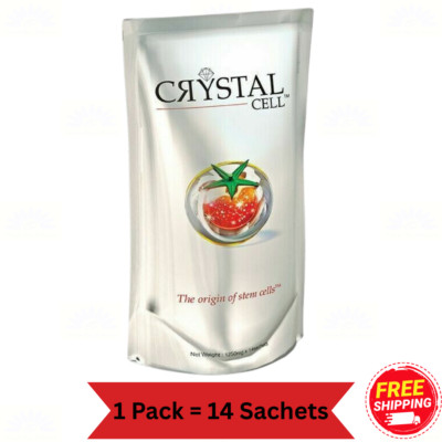 1 X Phytoscience Crystal Cell Stemcell Anti Aging Powder   14 Sachets (1 Pack)