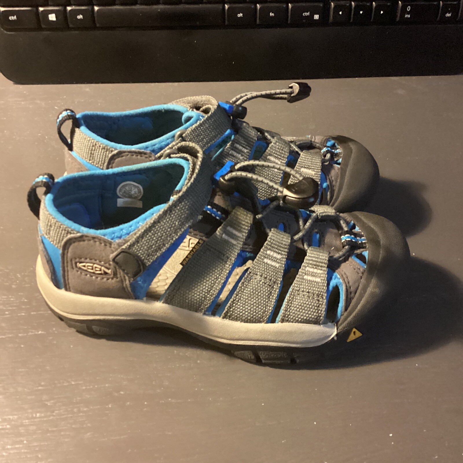 scarpe keen acqua bambino 13 grigio nero blu