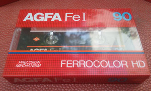 Lot De 4 Cassettes AGFA SUPER FERRO DYNAMIC I 90+6 – Vintage 1979 – NEUF Scellé
