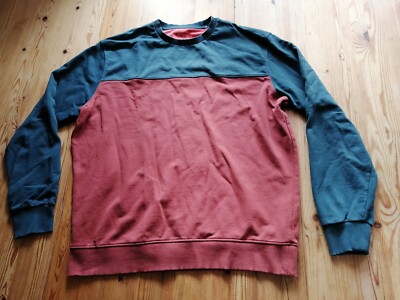 KAFT Herren Pullover Langarmshirt Gr. M - L Vintage Baumwolle