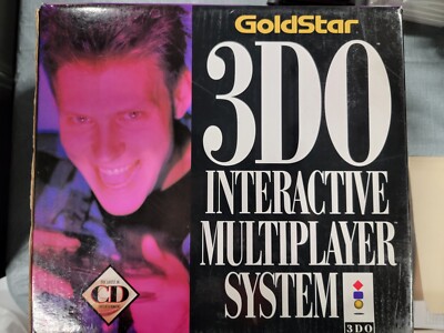 Goldstar 3DO Game System with Controller and Game Complete Region Free Rare 3D0
