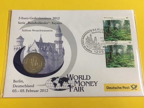 Deutschland 2 Euro Numisbrief World Money Fair Post 2006 - 2023, AUSWAHL (S4-29 - Bild 25 von 44
