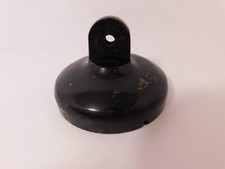 1 Used Brass Unmarked Transmitter Cup for WOODBOX or Candlestick - Painted Black