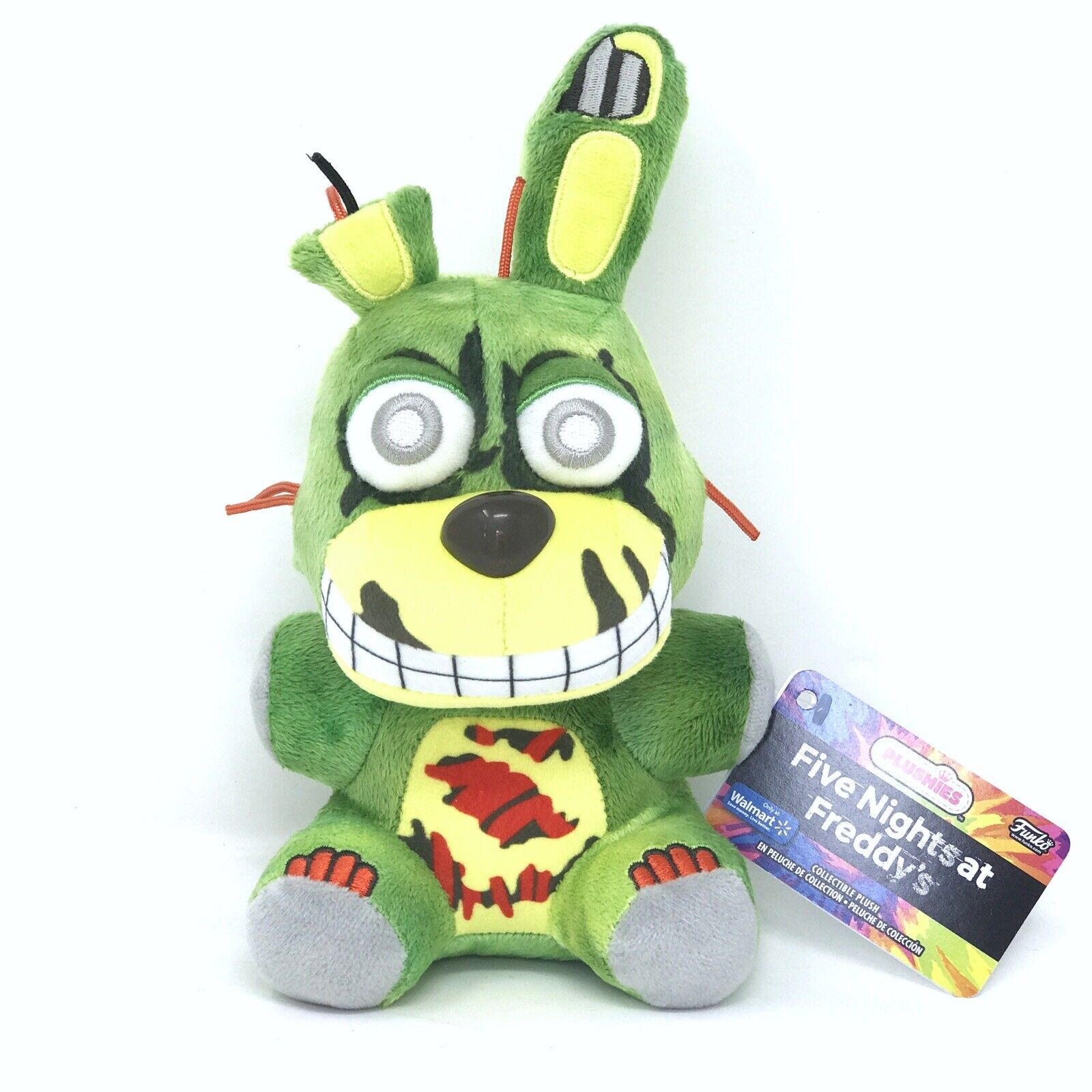 Five Nights at Freddy's TIE DYE SPRINGTRAP Plush FNAF Walmart EXCLUSIVE!