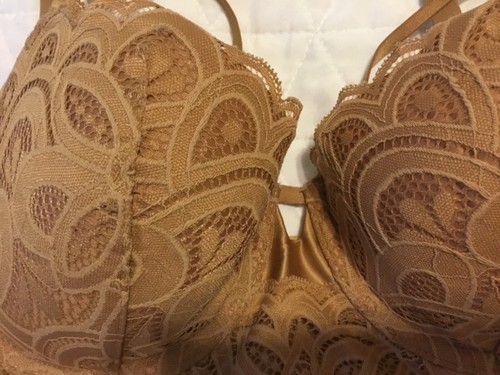 Aerie BH 36C Show Off Balconette beige leicht gepolstert Bügel Spitze - Bild 2 von 7