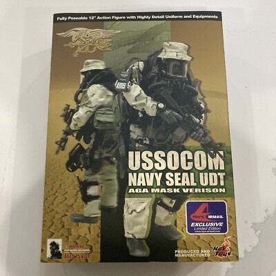 ホットトイズ•USSOCOM•NAVY SEAL UDT Hot Toys 1/6 USSOCOM NAVY SEAL UDT AGA Mask Ver Figure Toys IRMAIL
