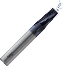 1-11.5 NPT to 2-11.5 NPT Multi-Form Carbide Thread Mill TiAIN YG-1
