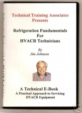6 E- BOOKS!! HVACR TRAINING Bundle (E-BOOKS) on CD by Jim Johnson   