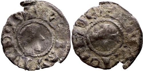Mittelalter Europa Silber Denier - Antiochia 1163-1201 n. Chr. - Bohemond III - ANTIOCHIA - Bild 1 von 4