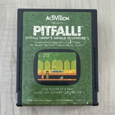 Activision Pitfall! (Atari Video Computer System, 1982) Game Cartridge