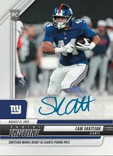 CAM SKATTEBO 2025 Panini Instant #38 NFL Rookie Auto SSP /99 GIANTS PRESALE