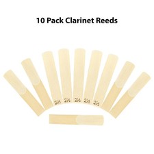 10 Pack Clarinet Reeds For Rich Sound Smooth Playability CMKL