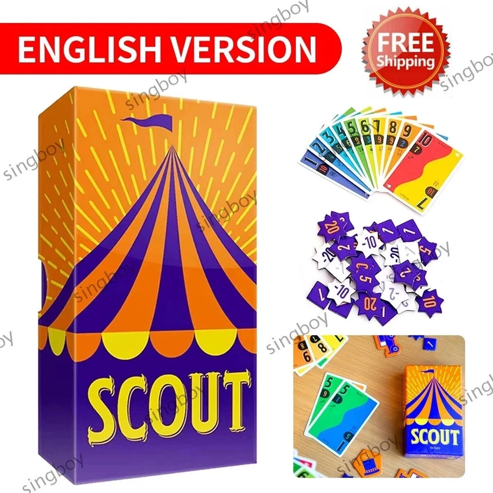 Oink Games Scout Card Game 2-5 Players - Fun Circus Family Game Party Xmas - Image 2 of 4