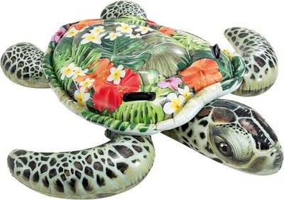 Intex Inflatable Animal Photo Realistic 2 Handles, Schildkröte (191 x 170 cm)