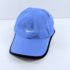 Nike Featherlight Dri Fit Hat Unisex Blue White Adjustable Tennis Running Cap