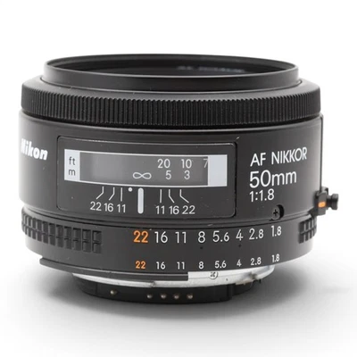 Objektiv Nikon AF Nikkor 50mm 50 mm 1:1.8 1.8 Digital working - Bild 1 von 4