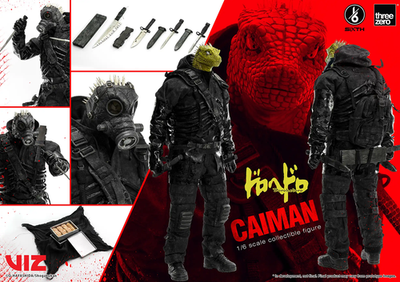 threezero dorohedoro カイマンフィギュア THREEZERO 1/6 Dorohedoro CAIMAN Collectible Action Figure IN STOCK