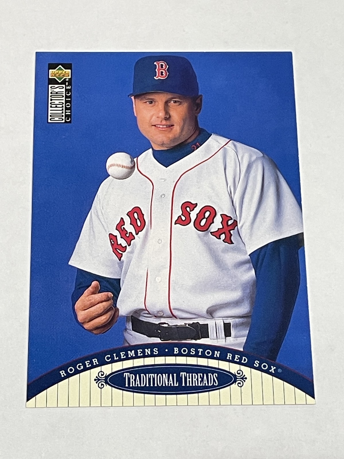 1996 Collector's Choice Baseball #101 - Roger Clemens - Boston Red Sox