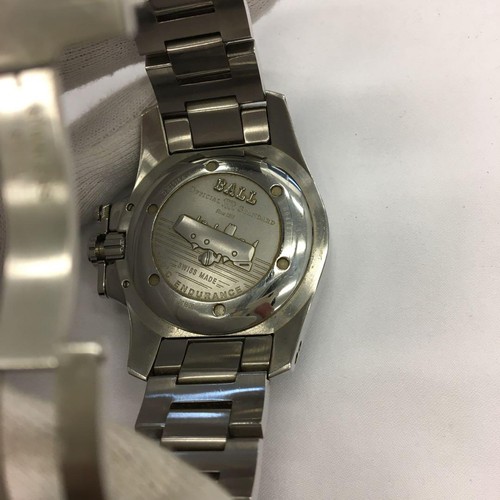 BALLWATCH DM1016A Men's Watch Engineer Hydrocarbon Date Automatic Silver Working - Picture 13 of 24