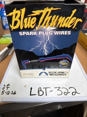 175-5859 Blue Thunder Beck/Arnley Spark Plug Wire Set Black Premium Hi Temp