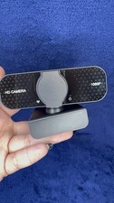 Webcam with Built-in Microphone and Rotatable Tripod, 1080P Video and Wide Angle