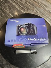 Canon PowerShot S5 IS 8.0MP Digital Camera - Brand New In Box - Rare BNIB Tripod