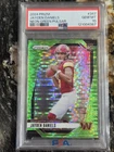 2024 Jayden Daniels RC #347 Panini Neon Green Pulsar Prizm PSA 10 Gem Mint!