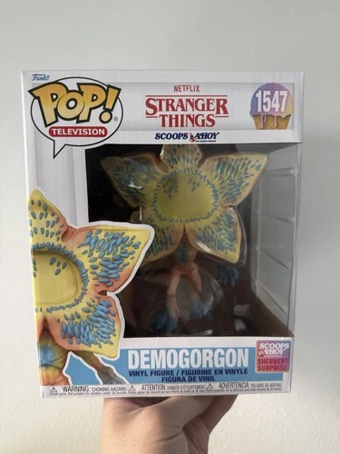 Funko Pop! Vinyl Super 6 in: Stranger Things - Demogorgon (Scoops Ahoy) #1547 🔥